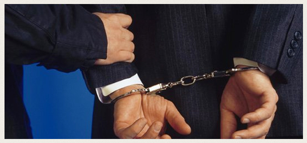 Man in handcuffs